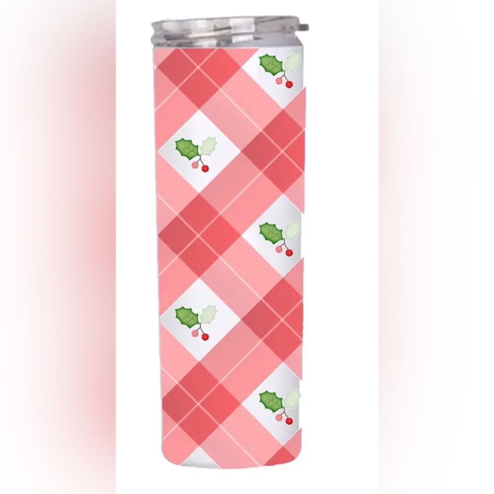 Simple Pink Format Semi handmade 20oz stainless bottle